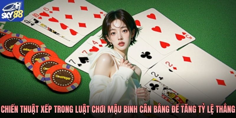 Chiến thuật xếp trong luật chơi mậu binh cân bằng để tăng tỷ lệ thắng