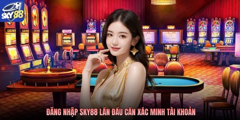 Đăng nhập Sky88 lần đầu cần xác minh tài khoản