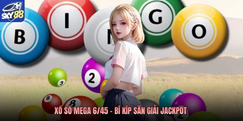 Xổ số mega 6/45 - Bí kíp săn giải Jackpot